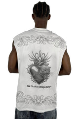 Camisilla Crudo Sacred Heart Alto Gramaje