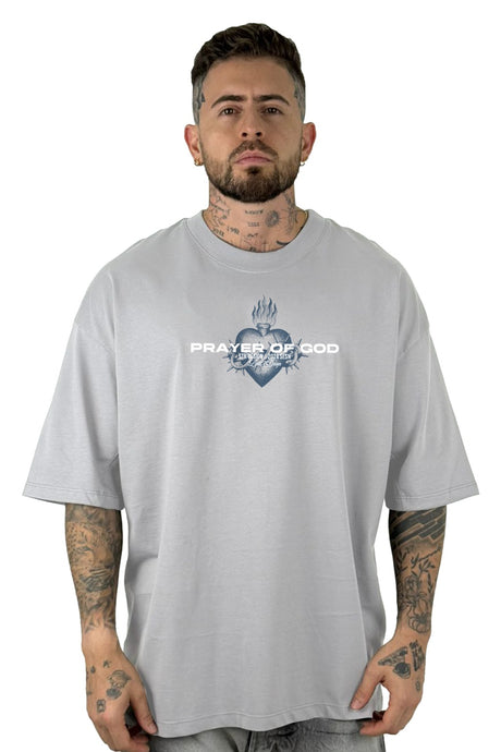 Oversize Gris Prayer Of God Alto Gramaje