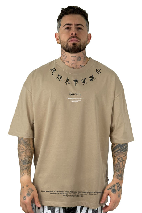 Oversize Beige Serenity Alto Gramaje