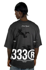 Oversize Gris Humo Divine DSGN 333R Alto Gramaje