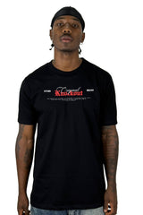 Camiseta Negra  knock out Alto Gramaje