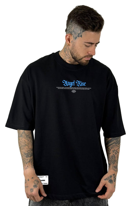 Oversize Negra Angel Rise Pedreria Alto Gramaje