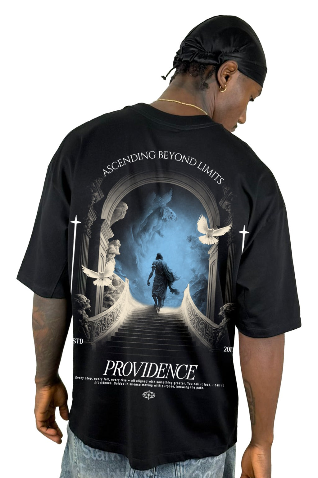 Oversize  Negra Providence Alto Gramaje