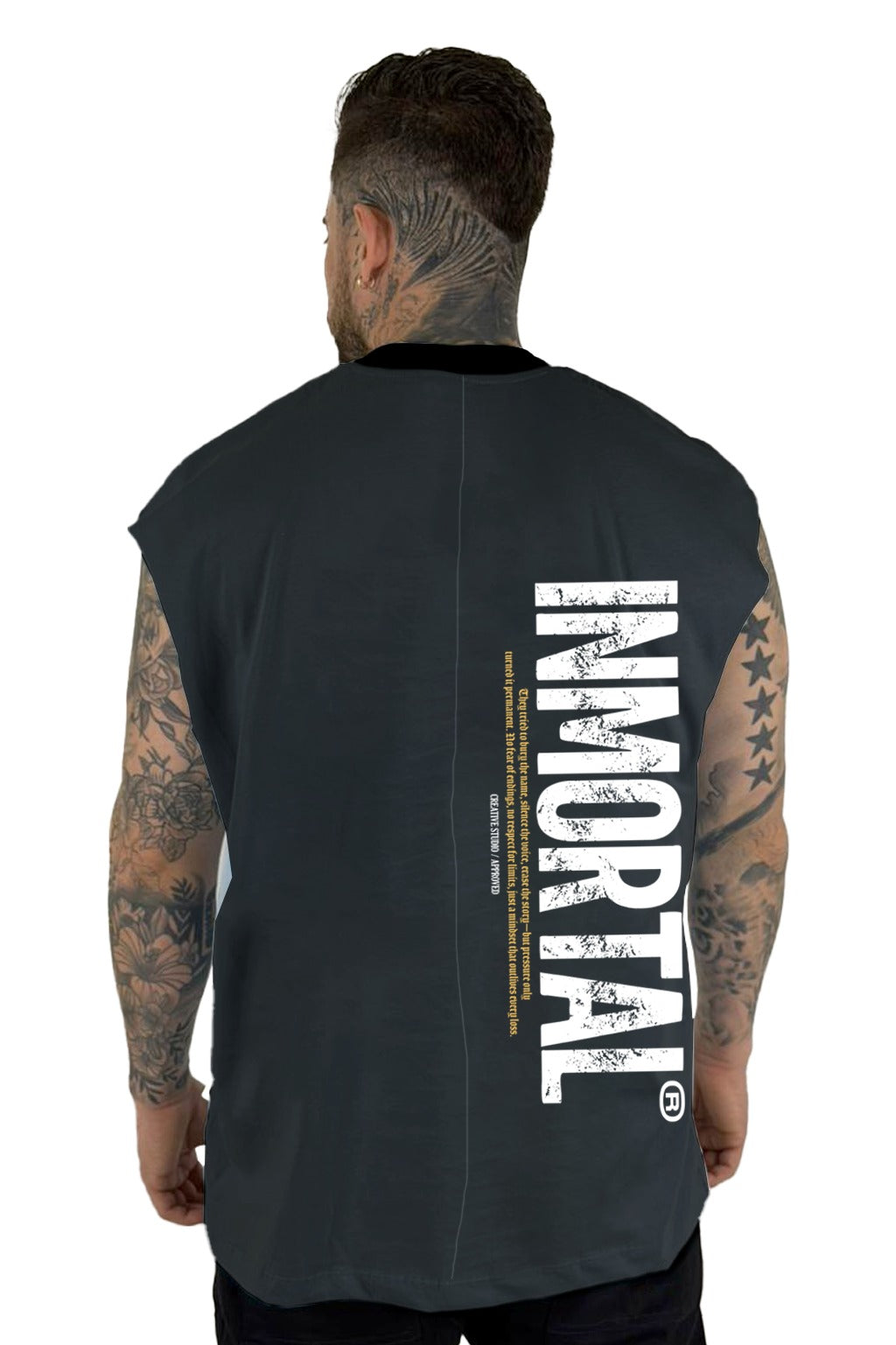 Camisilla Gris The Only Inmortal Alto Gramaje