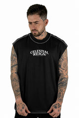 Camisilla Negra Celestial Reign Alto Gramaje