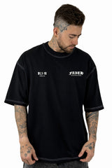 Oversize Negra Boy Angel Alto Gramaje