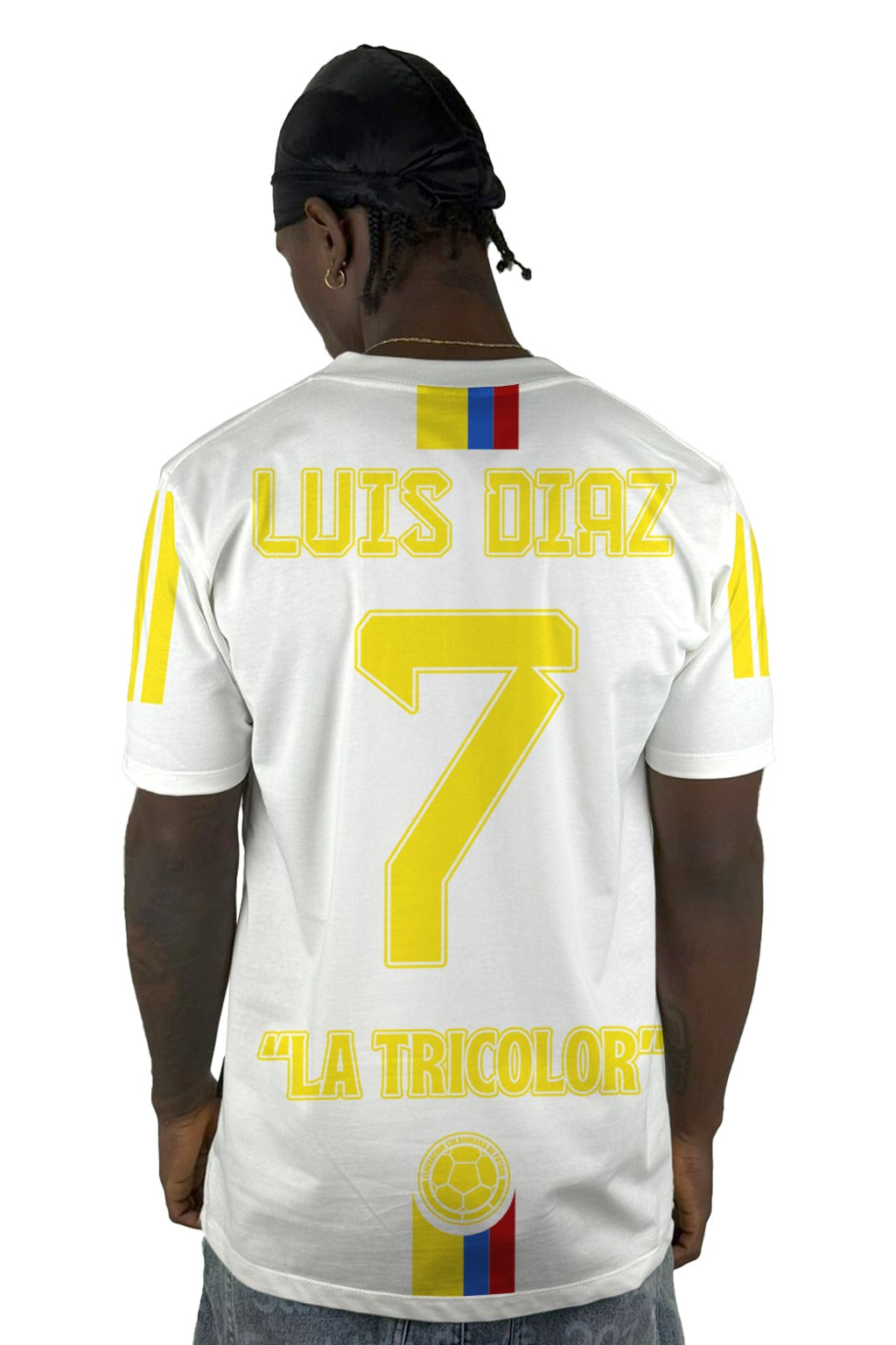 Camiseta Crudo Luis Diaz Colombia