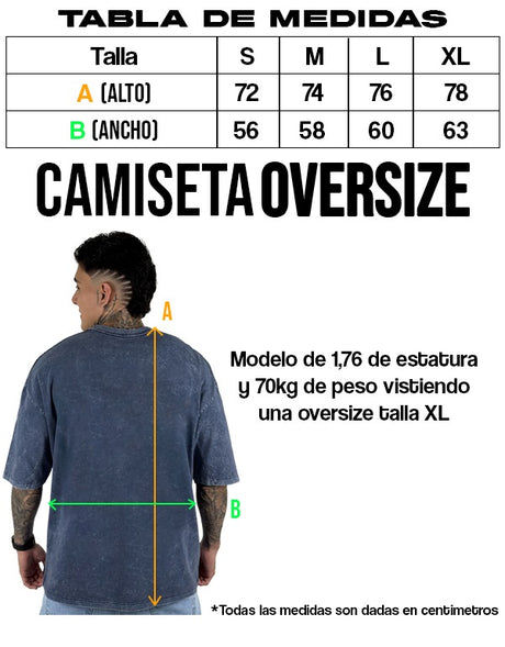 Oversize Sky Negra Rebelion The First