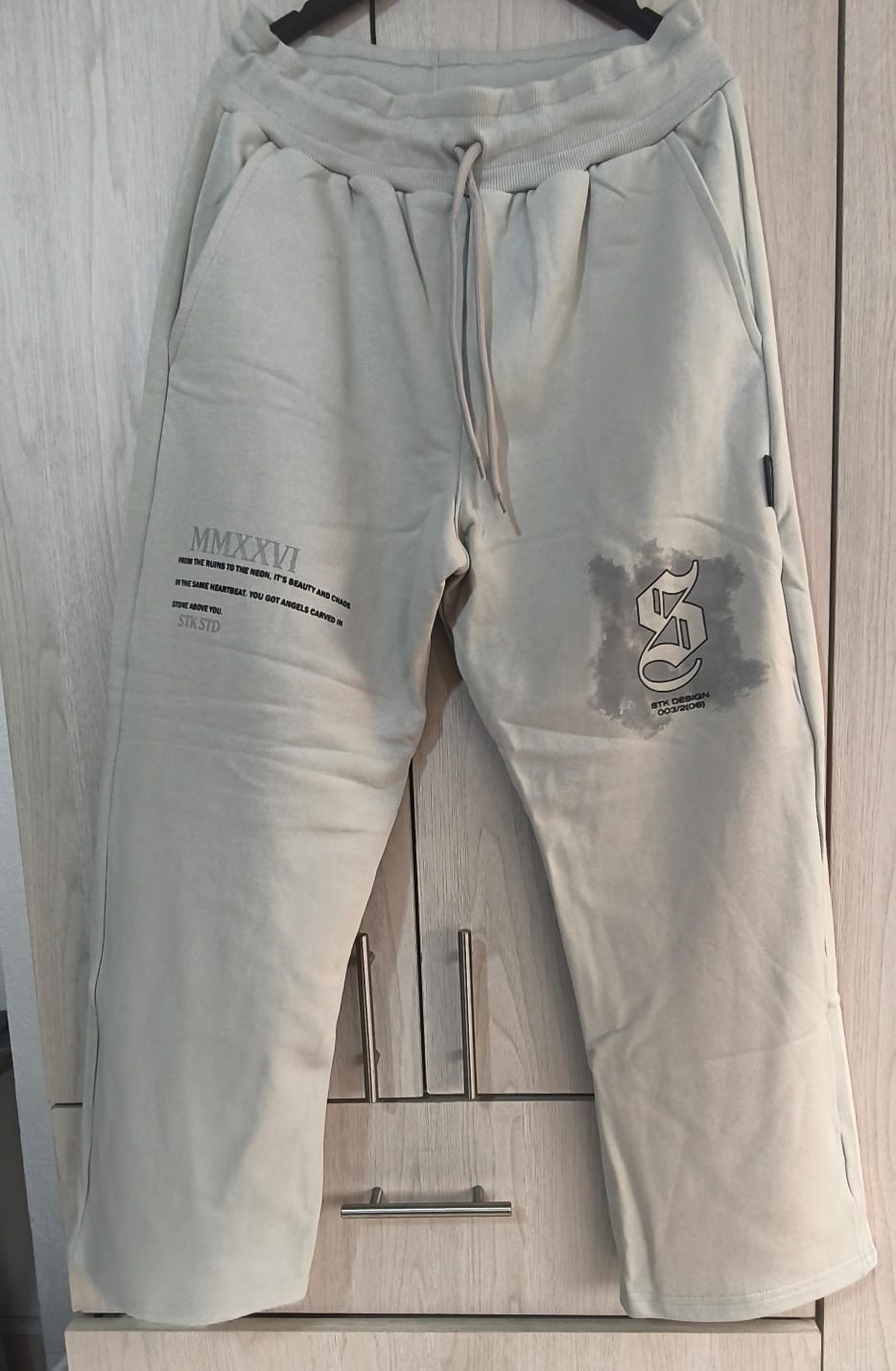 Sudadera verde menta S stk design