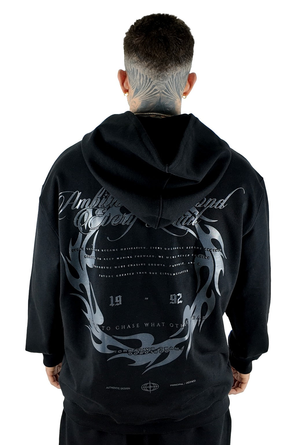 Conjunto Premium Negro Ambition Beyond Every Limit