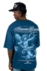 Oversize Azul Heaven Bound Alto Gramaje