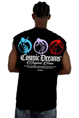 Camisilla Negra Cosmic Dreams Alto Gramaje