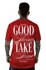 Camiseta Roja Good Take Alto Gramaje
