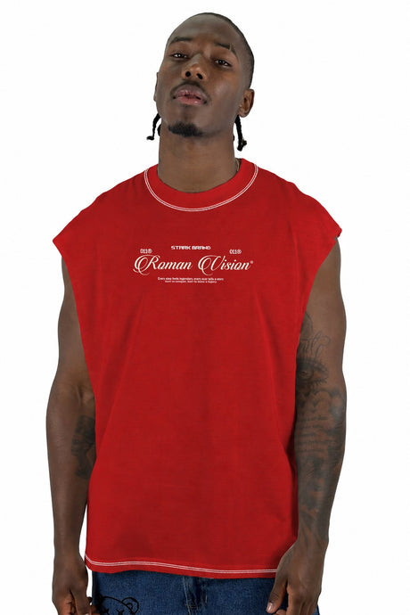 Camisilla Roja Roman Vision Alto Gramaje