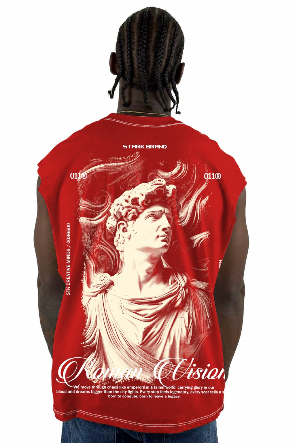 Camisilla Roja Roman Vision Alto Gramaje