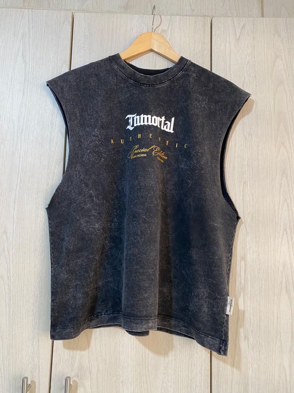 Camisilla sky Negro Inmortal Authentic