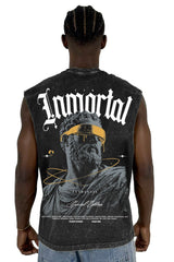 Camisilla sky Negro Inmortal Authentic
