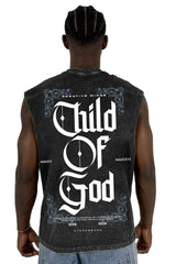 Camisilla sky Negro Child Of God Boxy Fit