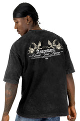 Oversize Sky Negra Ascendant  Boxy Fit