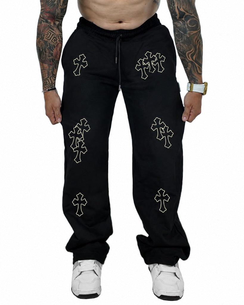 Sudadera Negra Cruz