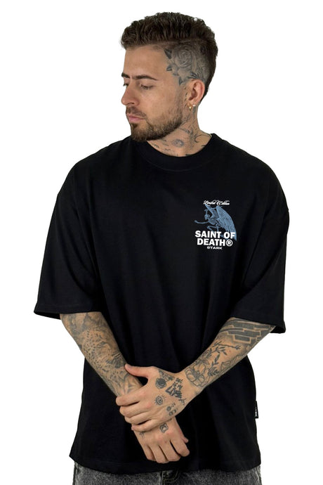 Oversize Negra Saint Of Death Alto Gramaje