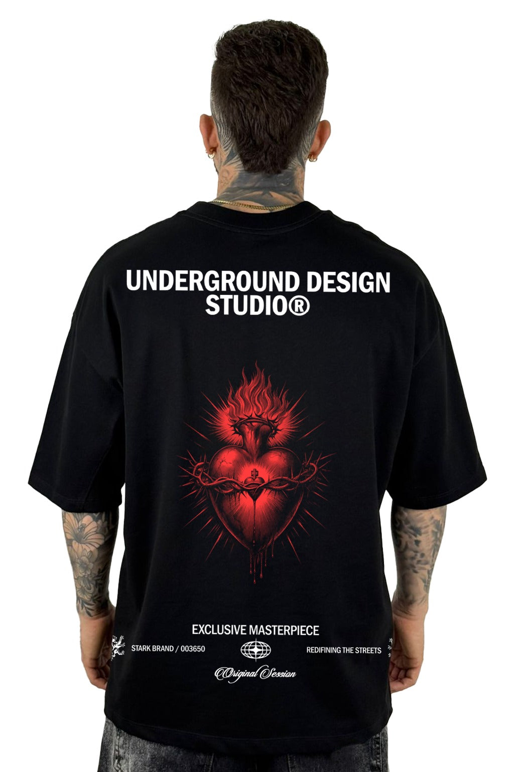Oversize Negra Underground Design Studio Alto Gramaje