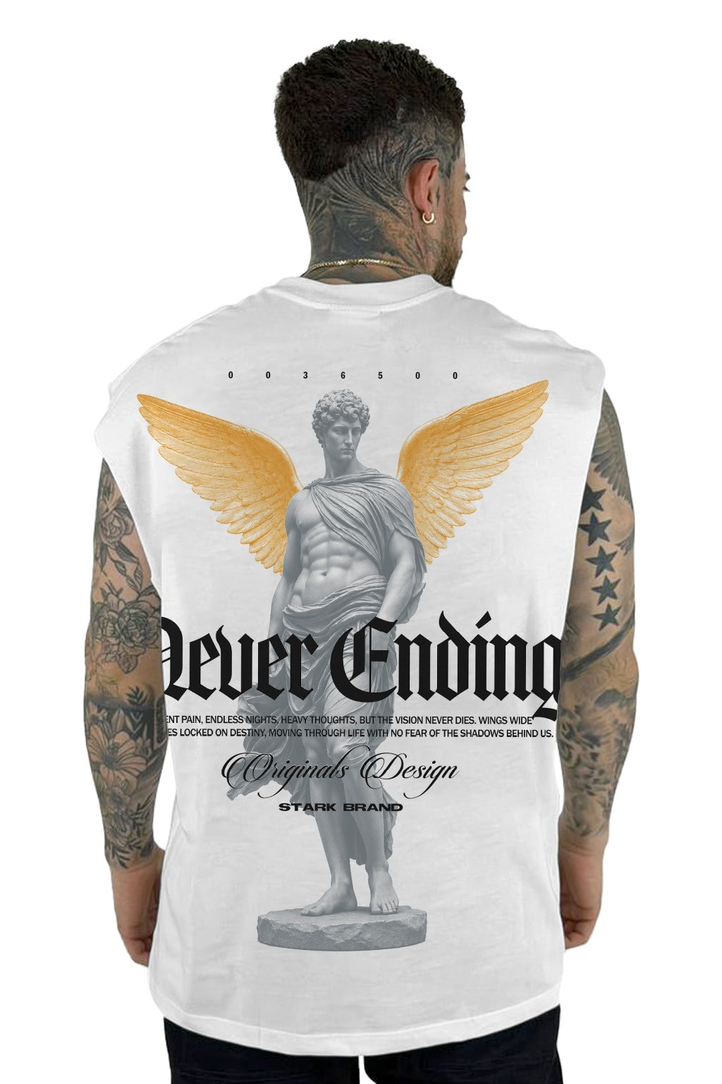 Camisilla Crudo Never Ending Alto Gramaje