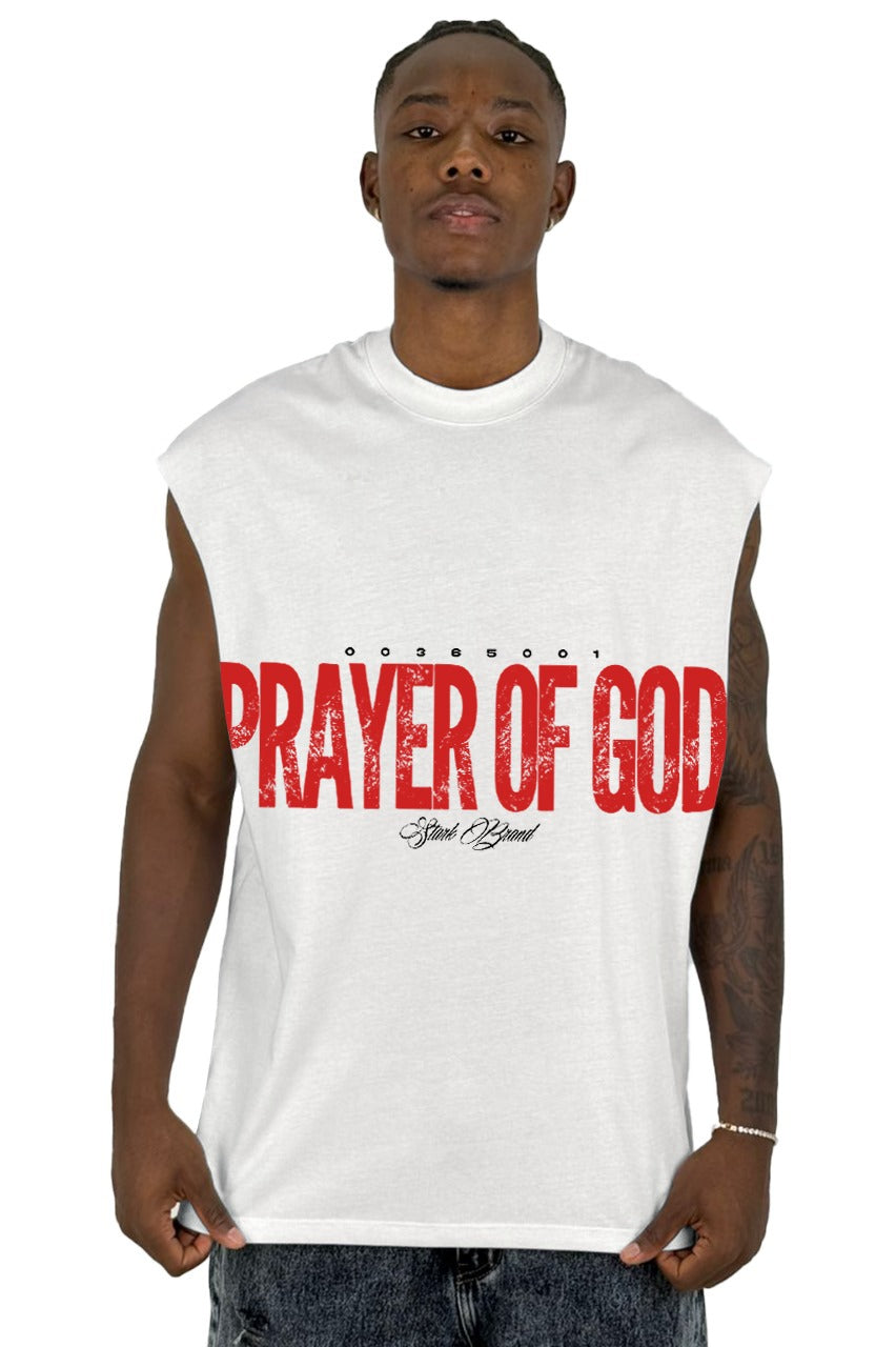 Camisilla Crudo Prayer Of God Alto Gramaje