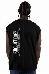 Camisilla Negra Evolution Alto Gramaje
