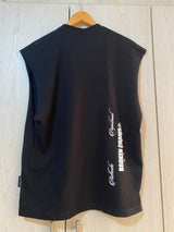 Camisilla Negra Broken Chains Alto Gramaje