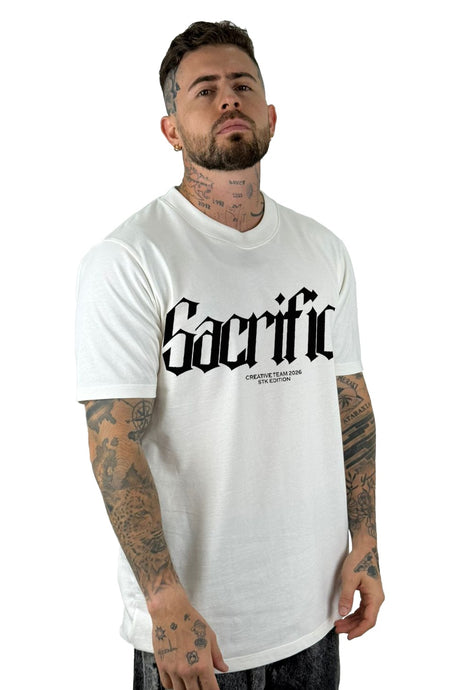 Camiseta Crudo Sacrifice Alto Gramaje