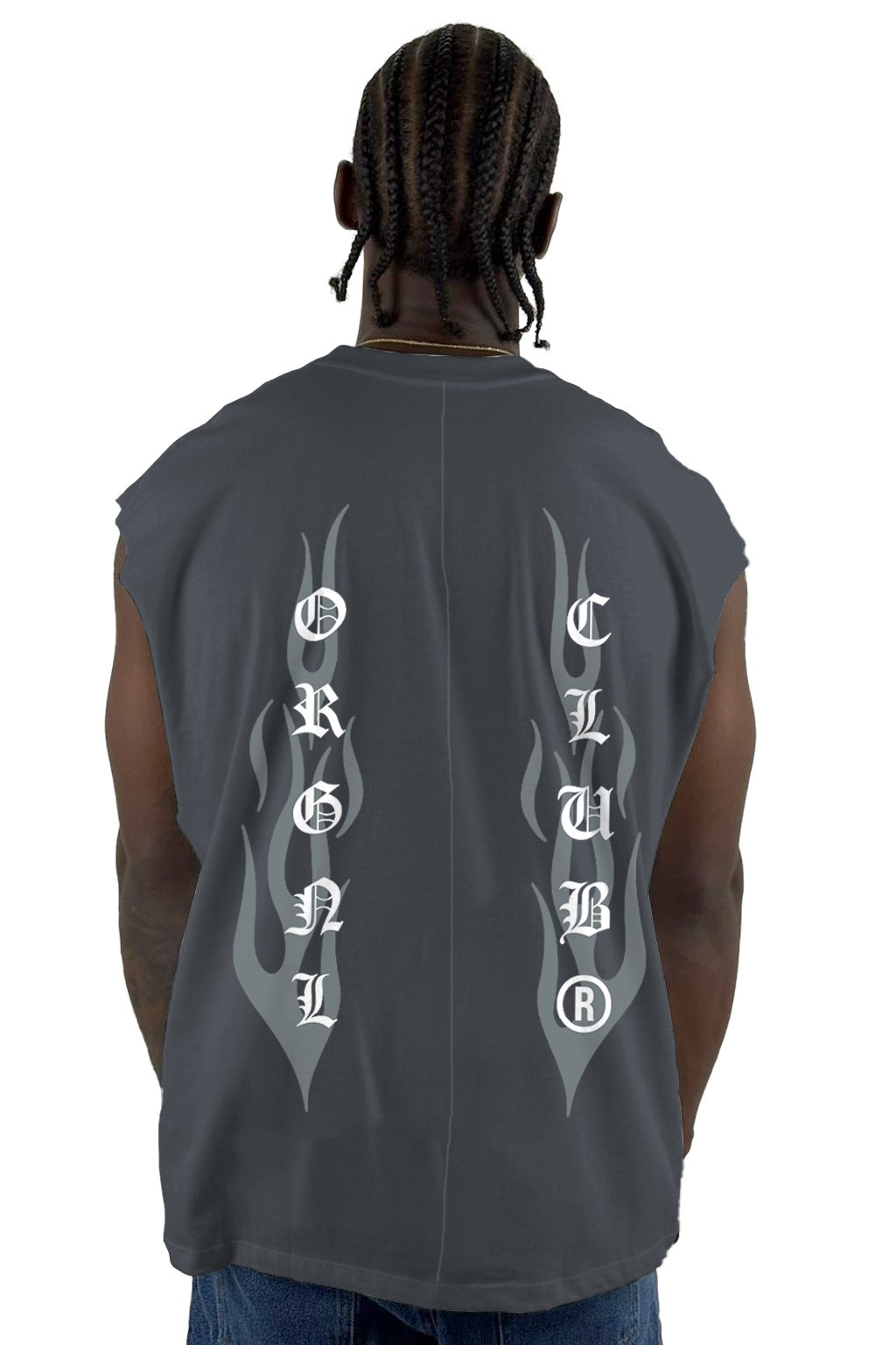 Camisilla Gris Oscuro Millionaires Alto Gramaje