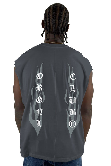 Camisilla Gris Oscuro Millionaires Alto Gramaje