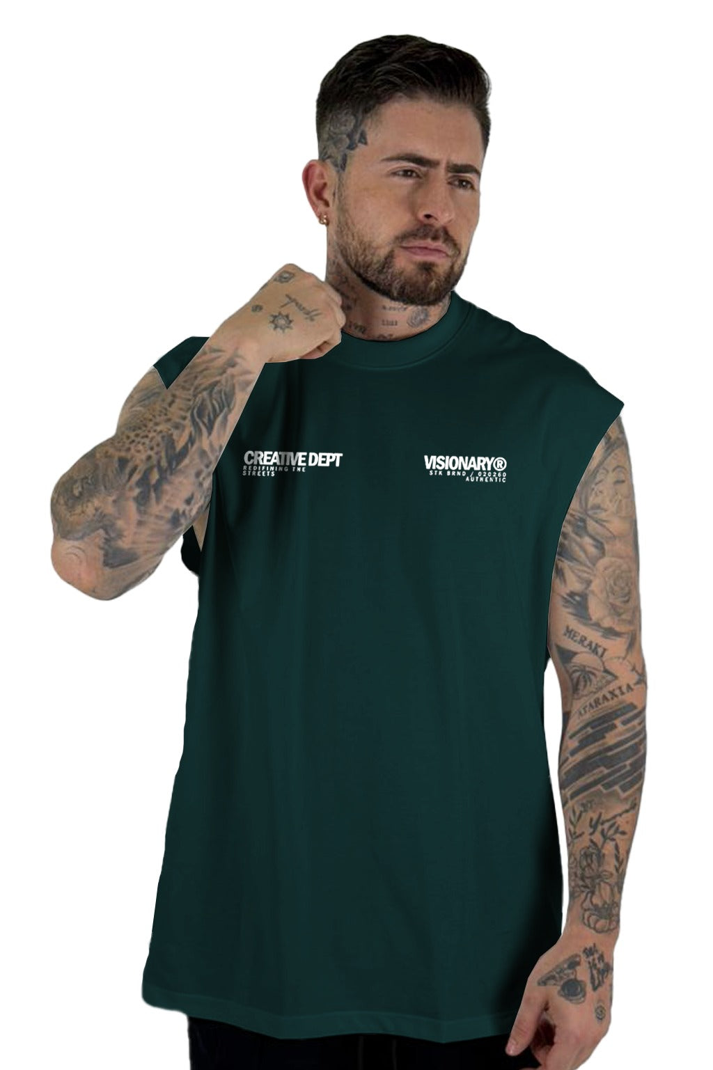 Camisilla Verde Visionary Alto Gramaje