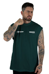 Camisilla Verde Visionary Alto Gramaje