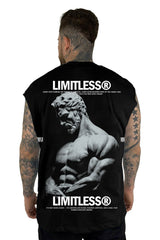 Camisilla Negra Limitless Alto Gramaje