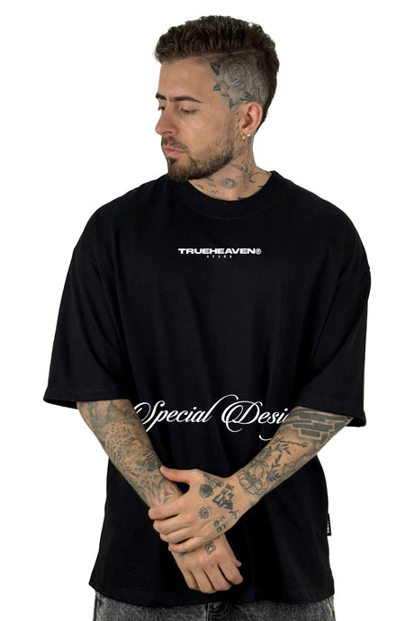 Oversize Negra TrueHeaven Alto Gramaje