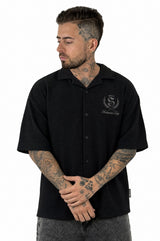 Camisa Negra Boxy Fit Authentic 1997