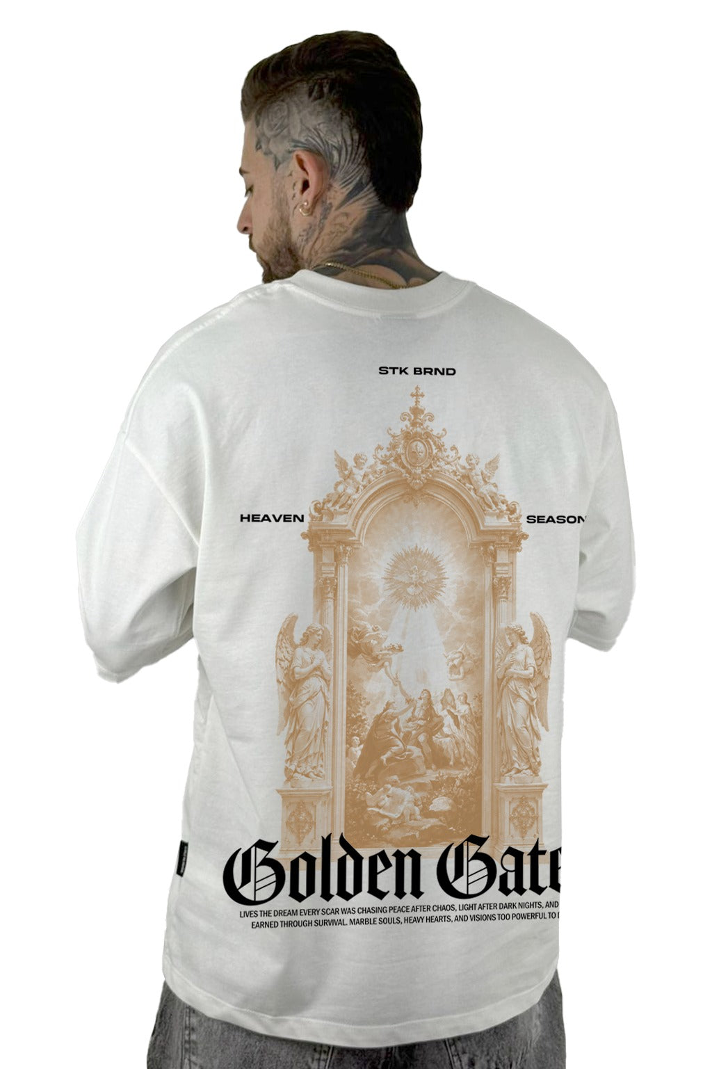 Oversize Crudo Golden Gates Alto Gramaje