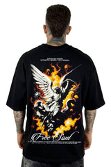 Oversize Negra Free Soul Alto Gramaje