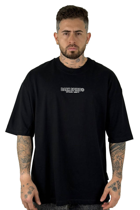 Oversize Negra Dark Spirit Alto Gramaje