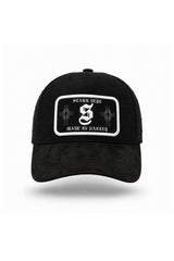 Gorra negra made in valley piedreria