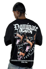 Oversize Negra Dominate Season Dog Alto Gramaje