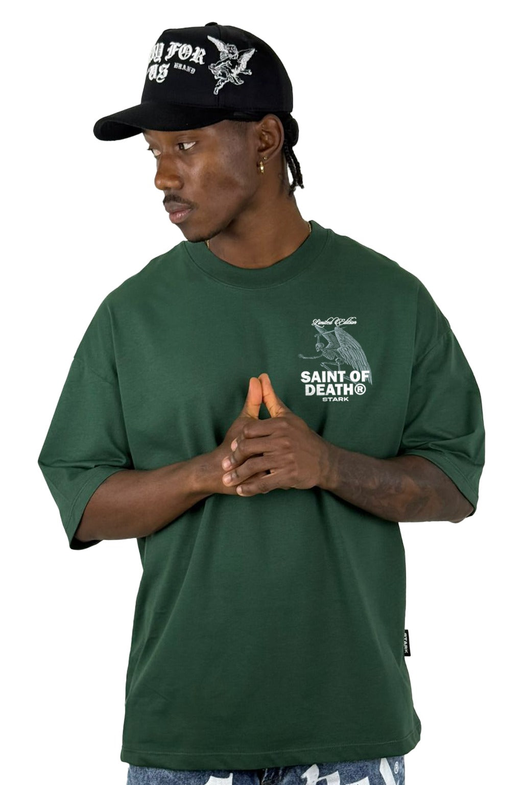 Oversize Verde Saint Of Death Alto Gramaje