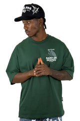 Oversize Verde Saint Of Death Alto Gramaje