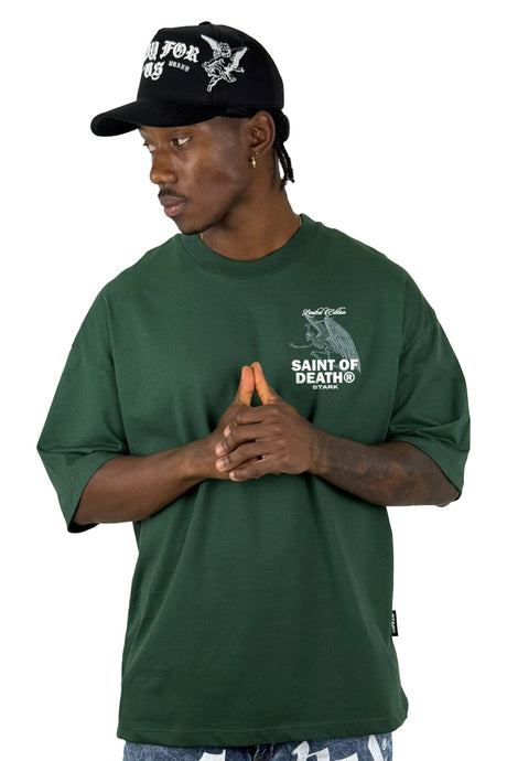 Oversize Verde Saint Of Death Alto Gramaje