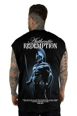 Camisilla Negra Redemption Gladiador Alto Gramaje
