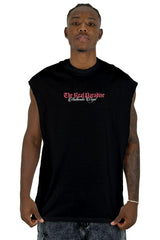 Camisilla Negra The Real Paradise Alto Gramaje