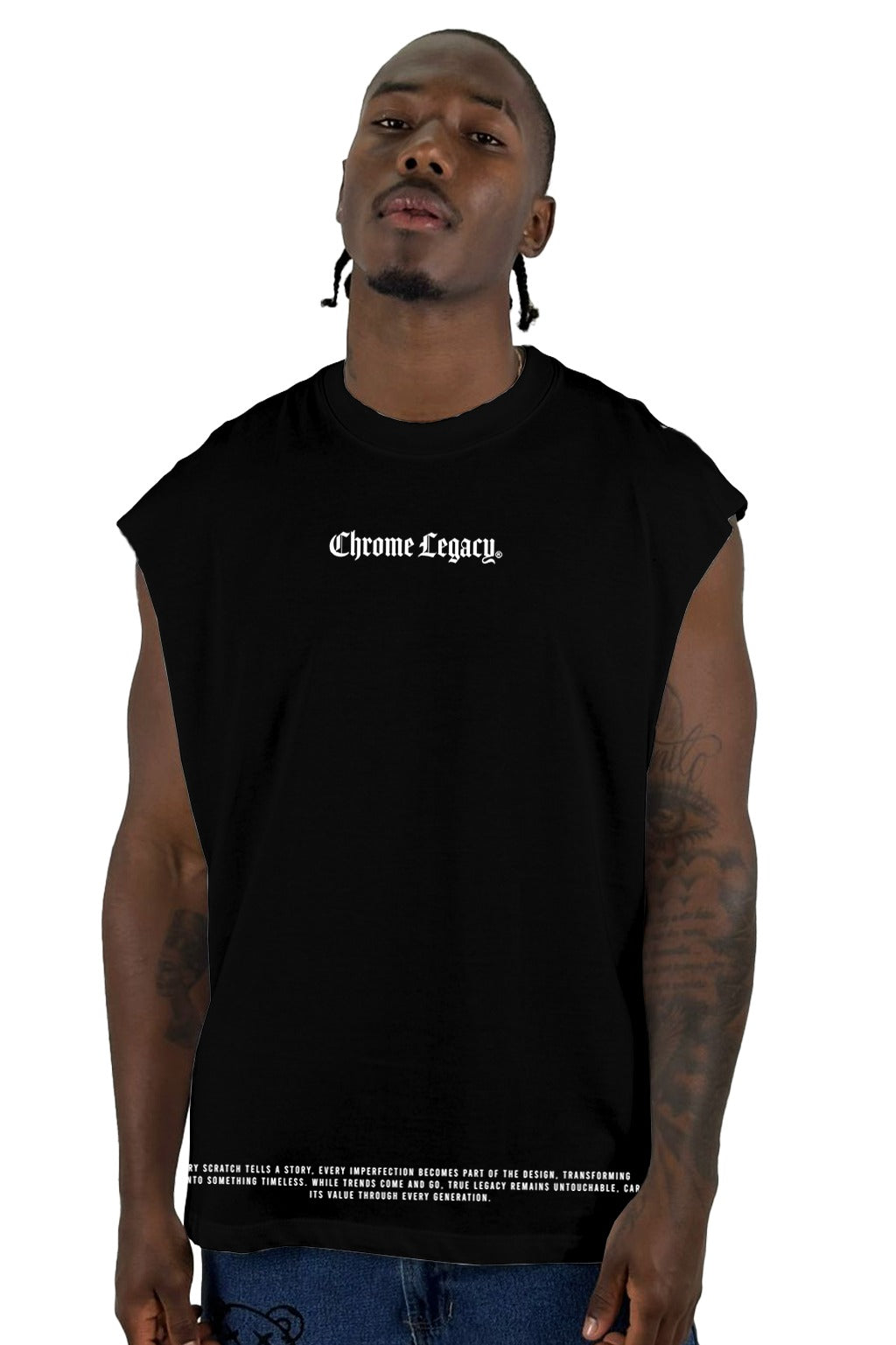Camisilla Negra Throme Legacy Calavera  Alto Gramaje