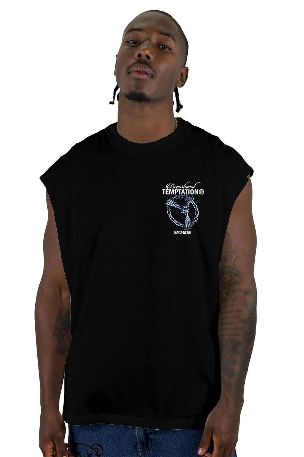 Camisilla Negra Temptation Alto Gramaje